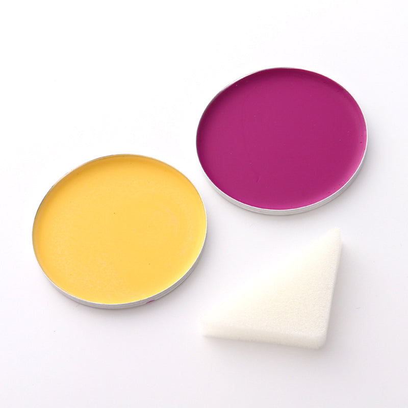 1 Set 2 Mixed Colors Random Delivered Painting Palette Professional Face Paint ~ Essential Colors Halloween Dress Up Paint