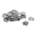 30 Pieces Tibetan Silver Tone Charms Indian Chief Head Pendants 21x17mm for DIY Jewelry Making Crafting Fit Necklace Bracelet Spacers Dangle Beads