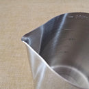 Multi-purpose 350ml Stainless Steel Candle Making Pitcher Frothing Cup Milk Frothing Pitcher Creamer Frothing Pitcher Measurements on Both Sides