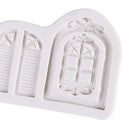 Multifunction Resin Clay Molding DIY Windows Shape Silicone Mold Jewelry Making Pendants Silicone