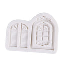 Multifunction Resin Clay Molding DIY Windows Shape Silicone Mold Jewelry Making Pendants Silicone