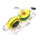 Woodworking Construction Tool Manual Ink Marker Fountain Chalk Line DIY Hand Tools Home Improvement Tools with 12M Chalk Lines