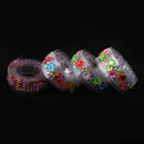4 Rolls Bling Self-Adhesive Acrylic Rhinestone Diamond Gem Sticker Tape Embellishments for Scrapbooking Craft Decoration 12mm Wide