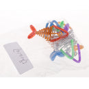 6x Fish Charms Pendant Aluminum Wire Craft Home Garden Christmas Party Decor