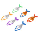 6x Fish Charms Pendant Aluminum Wire Craft Home Garden Christmas Party Decor