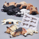 Food Use Grade Silicone Molds 3D Cute Dog Puppy Cake Mold Fondant Mold Cake Decorating Tools Chocolate Gumpaste Ice Mould Tray DIY Kitchen Bakeware