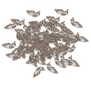 100Pcs Retro Style Butterfly Charms Jewelry Making Accessories Hair Decors Earrings Dangles 42mm Fashion Charms