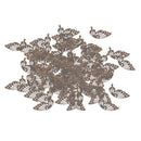 100Pcs Retro Style Butterfly Charms Jewelry Making Accessories Hair Decors Earrings Dangles 42mm Fashion Charms