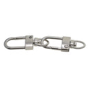 10 Pieces Alloy Small Swivel Clasps Lanyard Snap Hook Lobster Claw Clasp Clips Keychain Key Ring Jewelry Findings