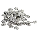 50 Piece Silver Alloy Elephants Pendant Charms for Jewelry Making DIY Mother's Day Necklace Bracelet Earrings Craft