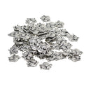 50 Piece Silver Alloy Elephants Pendant Charms for Jewelry Making DIY Mother's Day Necklace Bracelet Earrings Craft
