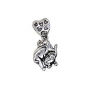 50 Piece Silver Alloy Elephants Pendant Charms for Jewelry Making DIY Mother's Day Necklace Bracelet Earrings Craft
