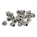 30 Piece Antique Silver Alloy Heart Lock Large Hole Beads with Bails Hanger Charms for DIY Necklace Bracelet Jewelry Making Beading Craft