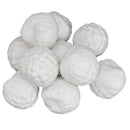 10 Pieces Smooth Foam Polystyrene Craft Balls Hazelnut Fruits for DIY Modeling Arts & Craft, Floral Arrangement, Wedding Party Decoration, Centerpiece