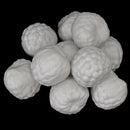 10 Pieces Smooth Foam Polystyrene Craft Balls Hazelnut Fruits for DIY Modeling Arts & Craft, Floral Arrangement, Wedding Party Decoration, Centerpiece