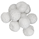 10 Pieces Smooth Foam Polystyrene Craft Balls Hazelnut Fruits for DIY Modeling Arts & Craft, Floral Arrangement, Wedding Party Decoration, Centerpiece