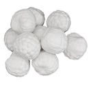 10 Pieces Smooth Foam Polystyrene Craft Balls Hazelnut Fruits for DIY Modeling Arts & Craft, Floral Arrangement, Wedding Party Decoration, Centerpiece