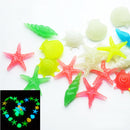 8Pack Glow In The Dark Glass Starfish Vase Fillers Fish Tank Aquarium Decors