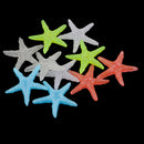8Pack Glow In The Dark Glass Starfish Vase Fillers Fish Tank Aquarium Decors