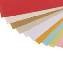 50 Sheets 10 Colors Metallic Pearl Shimmer Cardstock Paper Double Sided, Printer Compatible,for Weddings, Cards, Scrapbooking, Crafting, DIY