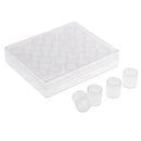 Plastic Storage Container Set Beads Storage Boxes & Organizers Transparent Bottles 30 Slots 6g Make Up Cosmetic Organizer Storage Box