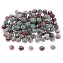 100 Pieces Antique Style Flower Ceramic Porcelain Loose Beads For Jewelry Making Design
