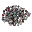 100 Pieces Antique Style Flower Ceramic Porcelain Loose Beads For Jewelry Making Design