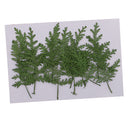12 Pieces Natural Pressed Real Dried Flower Wormwood Leaf for Soap Candle Making Decoration Resin Casting DIY Home Ornament 8cm