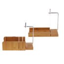 Wood Stainless Steel Soap Cutter Soap Making Cutting Tool with Wire Slicer Also for Cake Candle Food Chocolate Loaf Cutting