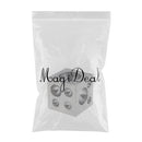 Heavy Duty Dapping Block Square with Polished High Smooth Round 18 Cavities, 2" x 2" x 2", 2 - 38mm Diameter Metal Forming Dapping Doming Punch Block