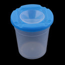 Art Supply 4 Piece Children No Spill Paint Cups with Colored Lids for Kids Painting Drawing Tools