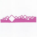 1Pcs Rhombus Diamond Shape Cutting Stencil, Carbon Steel Cutting Dies Template for Card Journals Scrapbook Holiday DIY Decoration Crafts - (5.51x1.3")