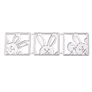 Invite Card Embellishments Rabbit Lacework Cutting Dies Cut Stencil Scrapbooking Paper Card Embossing Craft Cute Bunny
