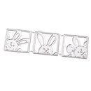 Invite Card Embellishments Rabbit Lacework Cutting Dies Cut Stencil Scrapbooking Paper Card Embossing Craft Cute Bunny
