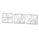 Invite Card Embellishments Rabbit Lacework Cutting Dies Cut Stencil Scrapbooking Paper Card Embossing Craft Cute Bunny