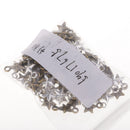 100 Pieces Mini Jewelry Making Charms Stars Pendant Ancient Charms fit Earring Necklace Bracelet Jewelry Key Chains Craft Card Gifts DIY Findings