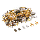 150x Retro Alloy Star Charms Pendant For Crafting Jewelry Making Accessories