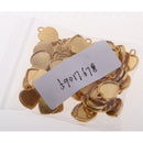 50 Pieces Romantic Sweet Heart Design Blank Necklace Bracelets Base Bezel Settings Cameo Cabochon Tray 15x12mm