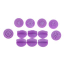 14 Pieces Plastic Fondant Cake Sugarcraft Cookies Chocolate Decorating Mold Embossing Tool for Wedding Party Cake Decoration