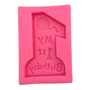 Birthday Silicone Cake Mold Fondant Sugarcraft Chocolate Decor Baking Moulds