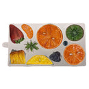 Silicone Mold, Assorted Shapes (Strawberry, Kiwi, Orange, Blueberry, Mulberries) - Fondant Mold Cake Topper Decoration Mould Baking Tool - 22.5 x 12cm