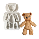 Little Bear Style Silicone Mold DIY Jewelry Making Epoxy Mold Kit Wedding Party Cake Decorations Shaping Tools
