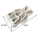 Little Bear Style Silicone Mold DIY Jewelry Making Epoxy Mold Kit Wedding Party Cake Decorations Shaping Tools