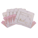 Pack of 10 Pieces Triangle Paper Treat Boxes - Gift Favor Boxes - Wedding Party Play Chocolate Gift Boxes - Birthday Party Shower Boxes(130 x 55 mm)
