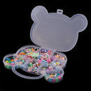 107 Pieces Lots Assorted DIY Flatbacks Resin Flat Back Flowers Kawaii Cabochon Buttons Scrapbooking Slime Charm DIY Embellishment Phone Craft