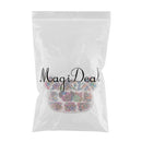 107 Pieces Lots Assorted DIY Flatbacks Resin Flat Back Flowers Kawaii Cabochon Buttons Scrapbooking Slime Charm DIY Embellishment Phone Craft