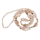 1 Strand 90cm Natural Ocean Sea Shell Conch Beads, Beach Decor, DIY Projects Materials, Jewelry Making Crafts, Scrapbooking Embellishments