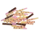 20Pcs Resin 3D Candy Bar Craft Flat Back Embellishment Cabochons Craft Decorations Kids Crafts Supply Jewelry Findings aeolian bells DIY 30mm