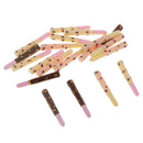 20Pcs Resin 3D Candy Bar Craft Flat Back Embellishment Cabochons Craft Decorations Kids Crafts Supply Jewelry Findings aeolian bells DIY 30mm
