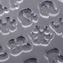 Clear Assorted Shapes Women Earring Silicone Mold for Cake Decorating, Crafting, Polymer Clay, Resin Casting,Jewelry Making Tool Moulds